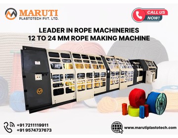 12mm to 24mm Rope Making Machine in Malaysia.