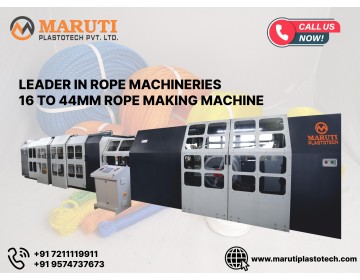 16mm to 40mm Rope Making Machine in Spain