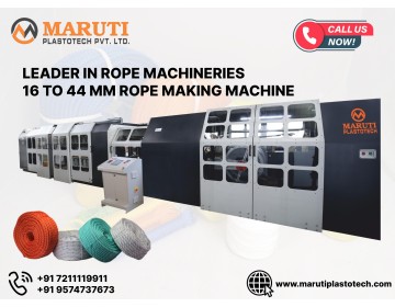 16mm to 44mm Rope Making Machine in Malaysia.