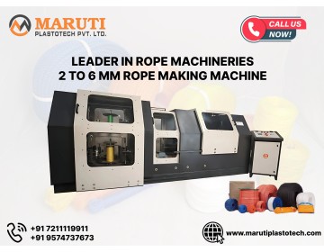 2mm to 6mm Rope Making Machine in Malaysia.