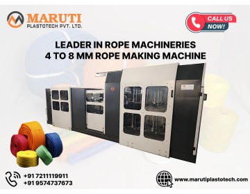 4mm to 8mm Rope Making Machine in Malaysia.