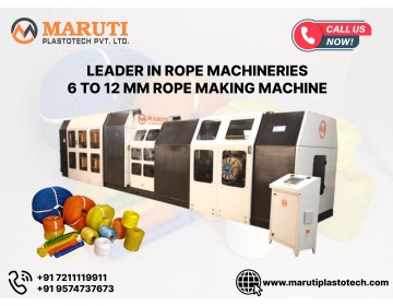 6mm to 12mm Rope Making Machine in Malaysia.