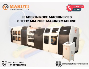 6mm to 12mm Rope Making Machine in Spain.