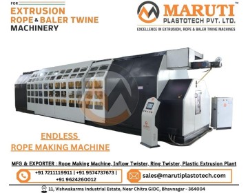 Endless Rope Making Machine 16mm to 32mm Manufacturer in India