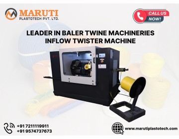 Inflow Twister Machine - 4 Station Manufacturer in India.