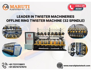 Largest Manufacturer & Exporter of Ring Twister Machine