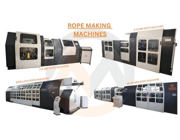 Natural Fibre Rope Making Machine Manufacturer in India.