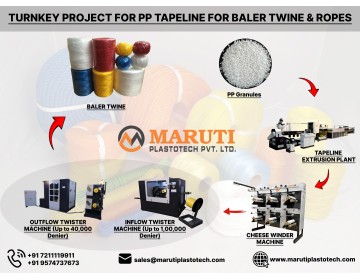 PP Agriculture Twine Making Machine Manufacturer in India.