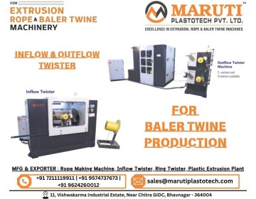 Twister Machine For Twine - Baler Twine Making Machine Manufacturer in India